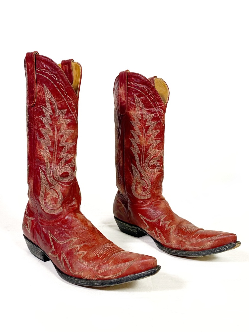 Old Gringo Nevada Western Boots Red